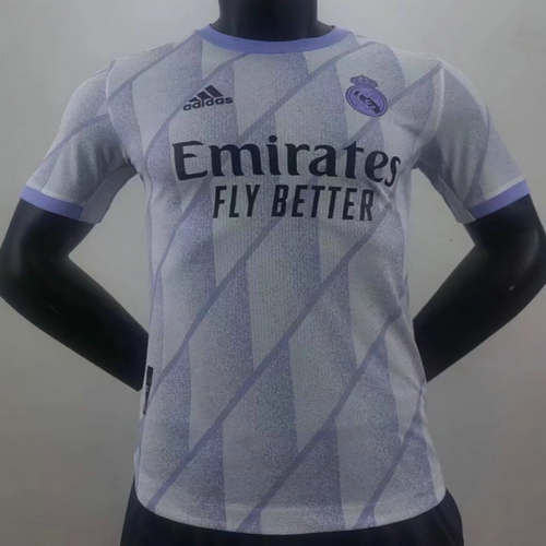 maillot homme violet blanc player version special edition real madrid 2022-2023