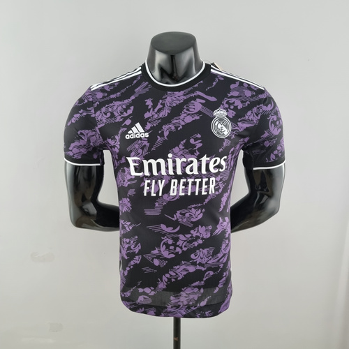 maillot homme violet noir player version classic edition real madrid 2022-2023