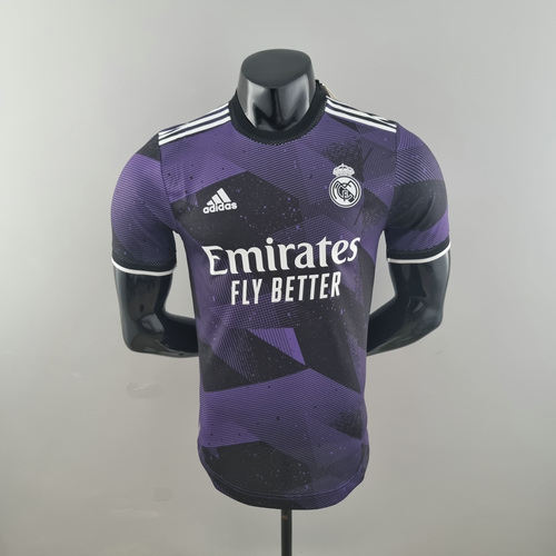 maillot homme violet noir player version special edition real madrid 2022-2023