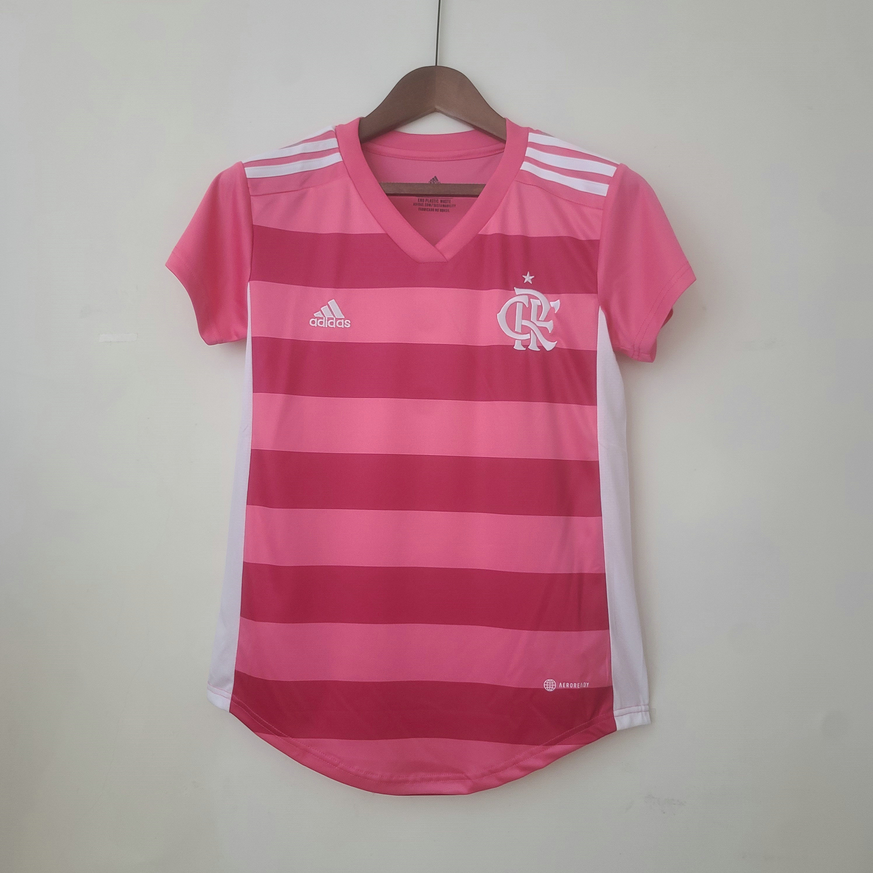 maillot mujeres rose flamengo 2022-2023