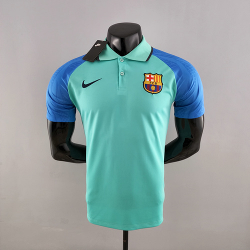 maillot polo homme vert fc barcelone 2022-2023