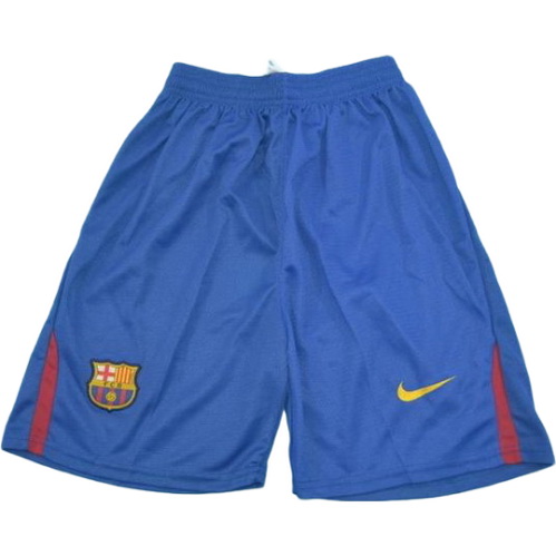 shorts homme domicile fc barcelone 2008-2009 bleu
