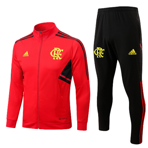 survêtements de football enfant rouge flamengo 2023-2024